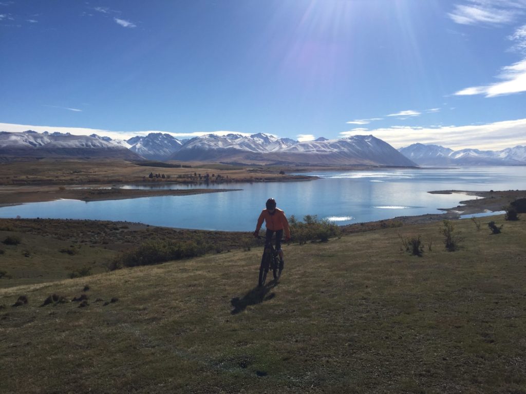 biking Mackensie Basin