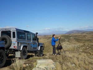 Guests taking photos on a Tekapo Adventures Photography Tour